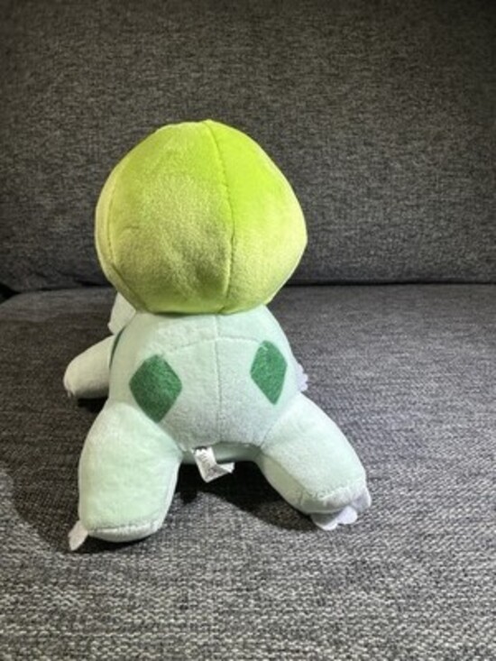 Sleeping Bulbasaur Pokemon Plush Stuffed Animal Doll  9” - Picture 4 of 6